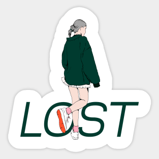 LOST Sticker